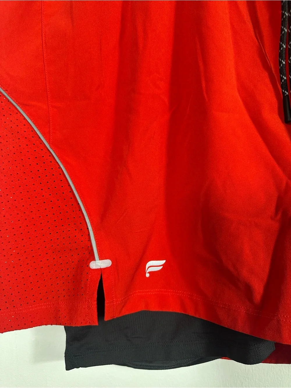 Fabletics The Kadence Short Lined 5” Running Shorts Red Athletic Men’s XXL